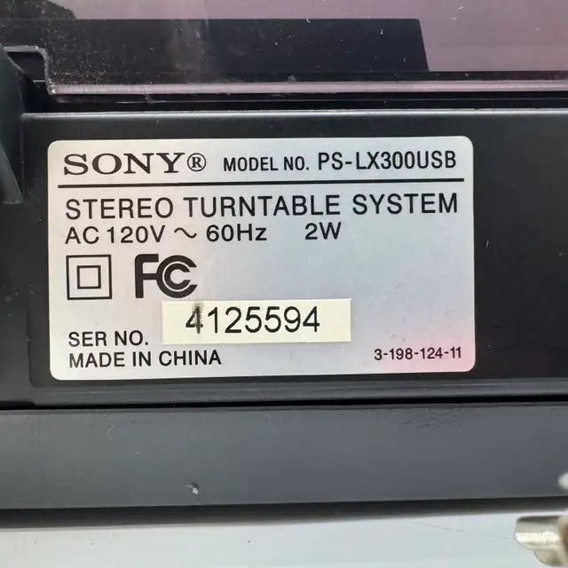 Sony PS-LX300USB Stereo Turntable System Record Player USB  Test in General Electronics in City of Toronto - Image 8