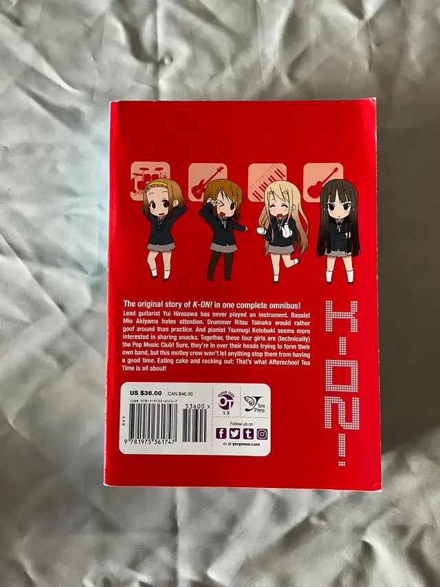 K-ON Omnibus Manga English in Comics & Graphic Novels in City of Toronto - Image 3