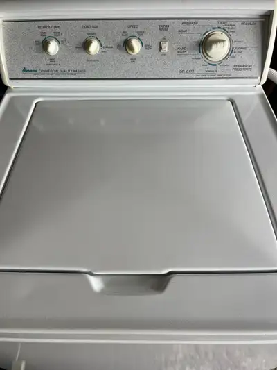 Amana commercial heavy duty washer , 27” , View more