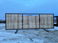  Windbreaks and corral panels 