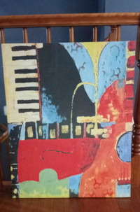 Canvas Art - Piano, guitar, violon...