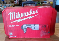 NEW MILWAUKEE RIGHT ANGLE CORDED DRILL!