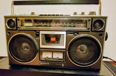 SANYO STEREO BOOM BOX , View more