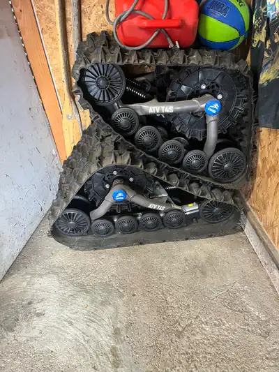 Brand new tracks 2025 used once under the trailer from the dealership and off the trailer to my gara...