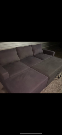 Sectional sofa/bed with storage ( Free delivery)