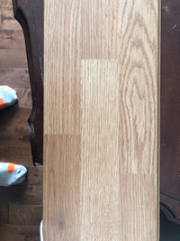 Laminate wood flooring 
