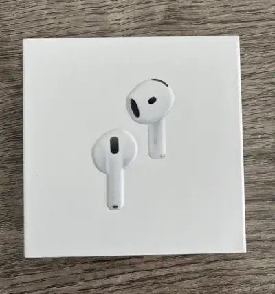 AirPods 4, New,  with noise cancellation., View more