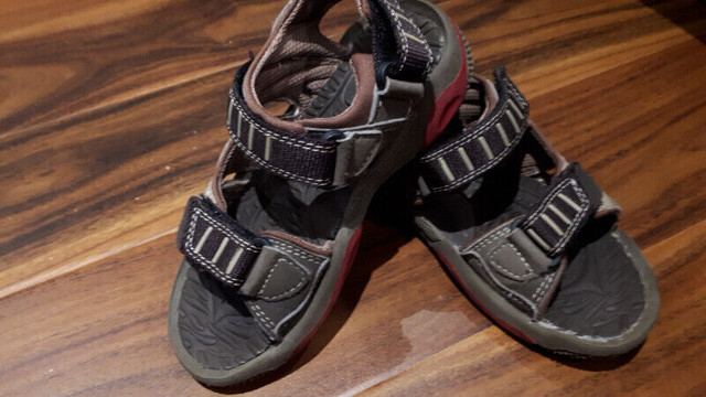 VELCRO STRAP SANDALS SIZE 12 (6-7 old kid)  in Kids & Youth in Oshawa / Durham Region