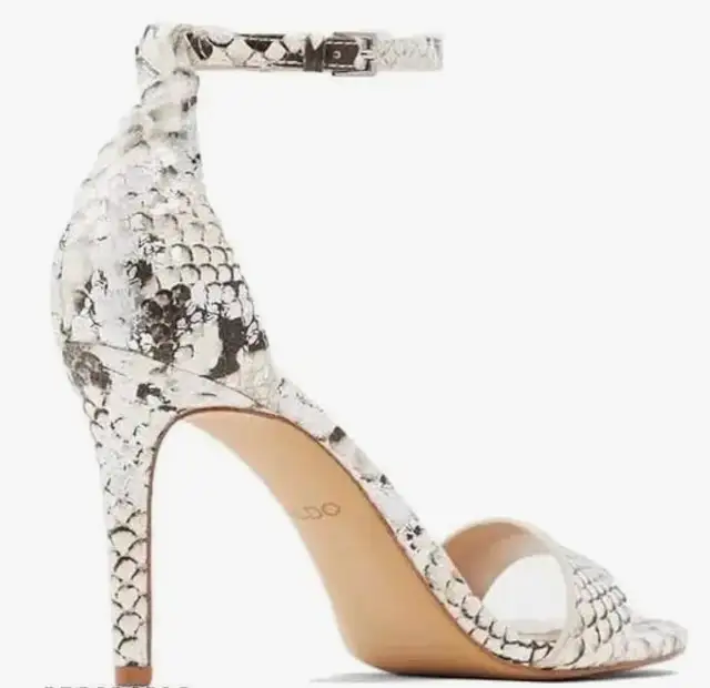 Aldo Snakeskin Print High Heel Sandals