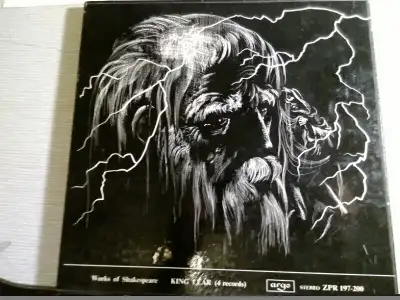 King Lear-4lp's Argo-1962 MINT box set-STER.zpr 197-200, View more
