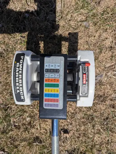 Powerblock barbell, View more