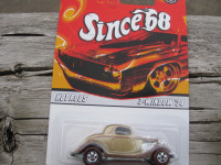 'RED LINE' HOT WHEELS... Hot Rods 3-window'34, Top 40, Since '68