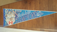 Toronto Blue Jays 1992 World Series Champs Team Pennant