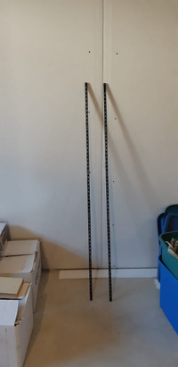 60-Inch  Metal Single Track Closet Shelf  for Shelving