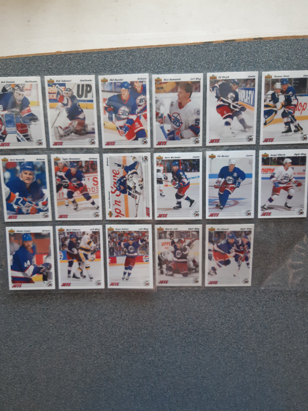 Carte de hockey Jets de Winnipeg Upper Deck 1991-1992 dans Art et objets de collection  à Lévis