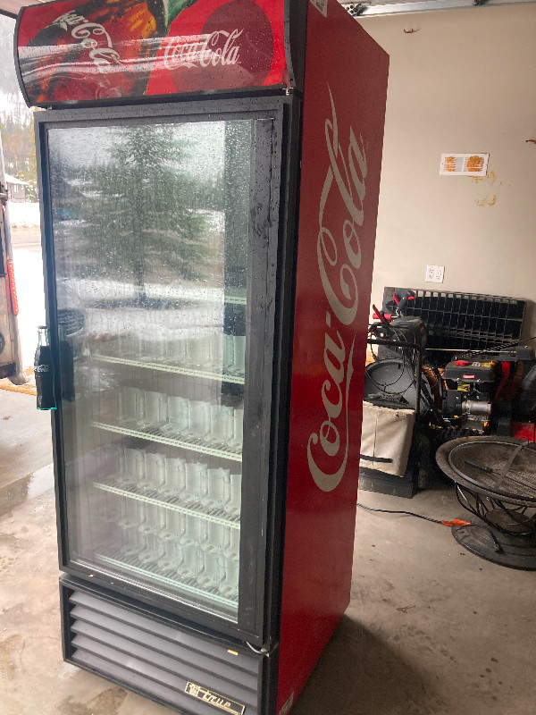 Commercial beverage cooler (True Brand) CocaCola decals. in Industrial Kitchen Supplies in Cranbrook - Image 2