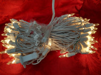 $20ea White Mini-Lights on White Wire for Weddings and Decor