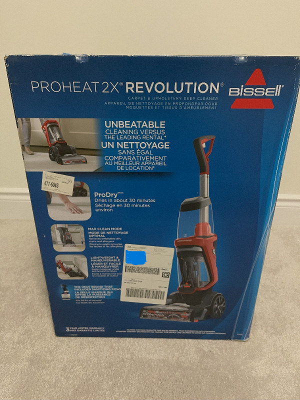 Bissell ProHeat 2x Revolution (Brand New) in Vacuums in Barrie