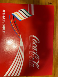 2016 Olympic Coke memorabilia.