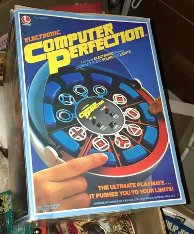 This is for a Vintage 1979 Lakeside Computer Perfection Electronic game complete in box with instruc...