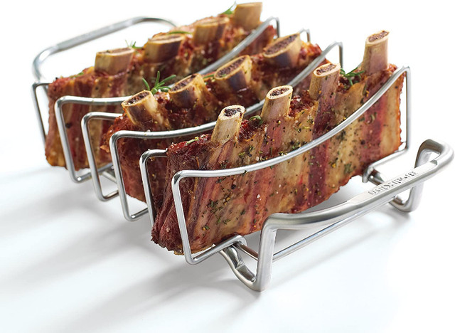 Broil King Rib Rack And Roast Support - NEW!! in BBQs & Outdoor Cooking in Kitchener / Waterloo - Image 2