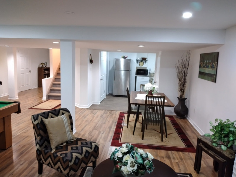 Beautiful Furnish Basement Apartment shared Long Term Rentals
