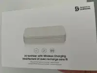 Samsung UV sanitizer wireless charger 