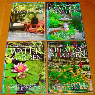 Four Terrific Gardening Books from Canadian Gardening, View more