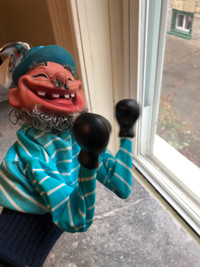 ROJUS Laughing Man Punching Hand Puppet Vintage 