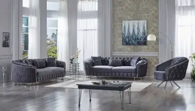 This brand new luxury premium sofa set is the perfect addition to any living room. The set includes...