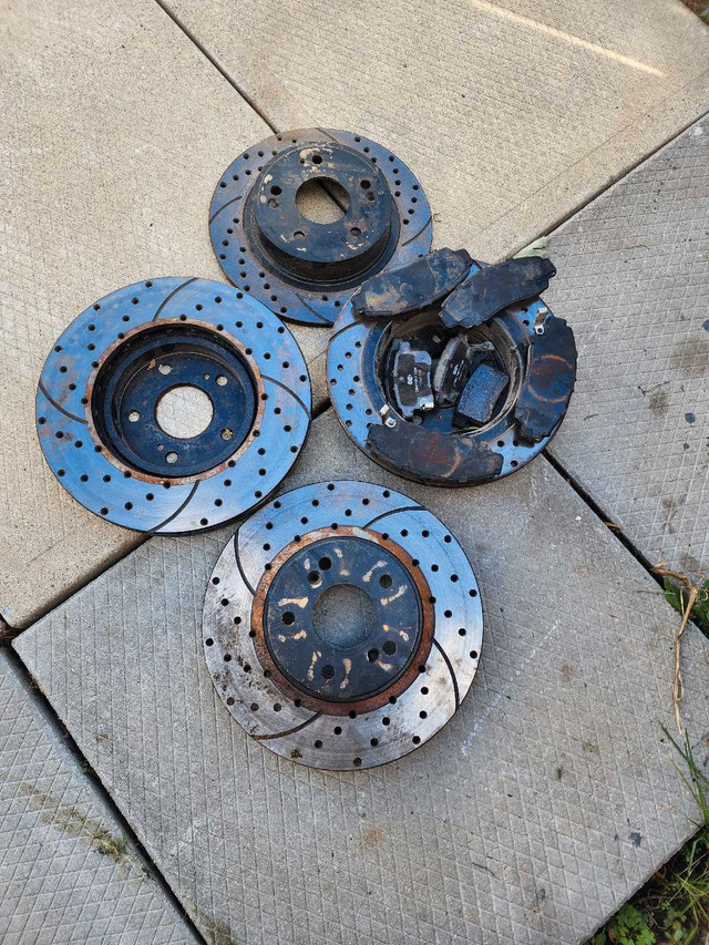 Honda accord brake pads and rotors  in Cars & Trucks in Trenton - Image 2