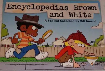 Encyclopedias Brown and White: A FoxTrot Collection by Bill Amend Book $5 .. Located in Summerside,...