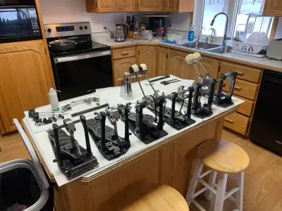 What I have left in the picture… TAMA Iron Cobra Gibraltar Double Network Asking $300 or best offer...