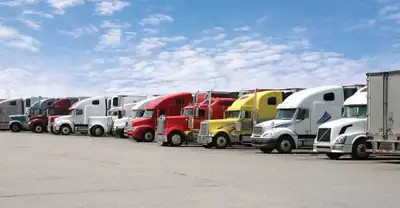 Secure truck parking available in a well-maintained yard. • $450/month per parking spot • 15 spots c...