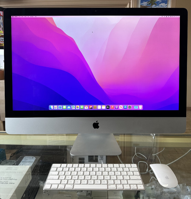 iMac 27inch 5K Retina, Intel Core i7, 16GB RAM 512GB SSD in Desktop Computers in Mississauga / Peel Region