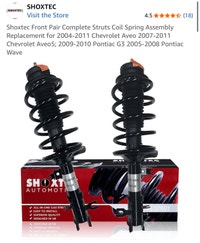 Front Struts Coil Spring Assembly Pair Chevy Pontiac Hamilton Ontario Preview