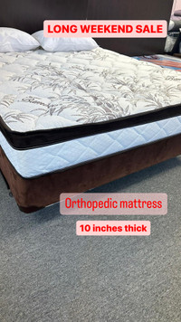 Orthopedic mattress with box (free delivery)