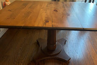 Drop Leaf Wood Table