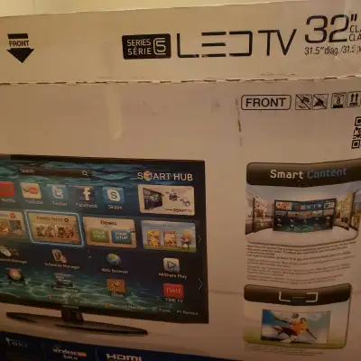 Samsung T.v 32 inch smart TV with remote, View more