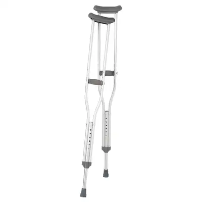 ✨ Adult Adjustable Crutches – Lightweight & Comfortable ✨, View more