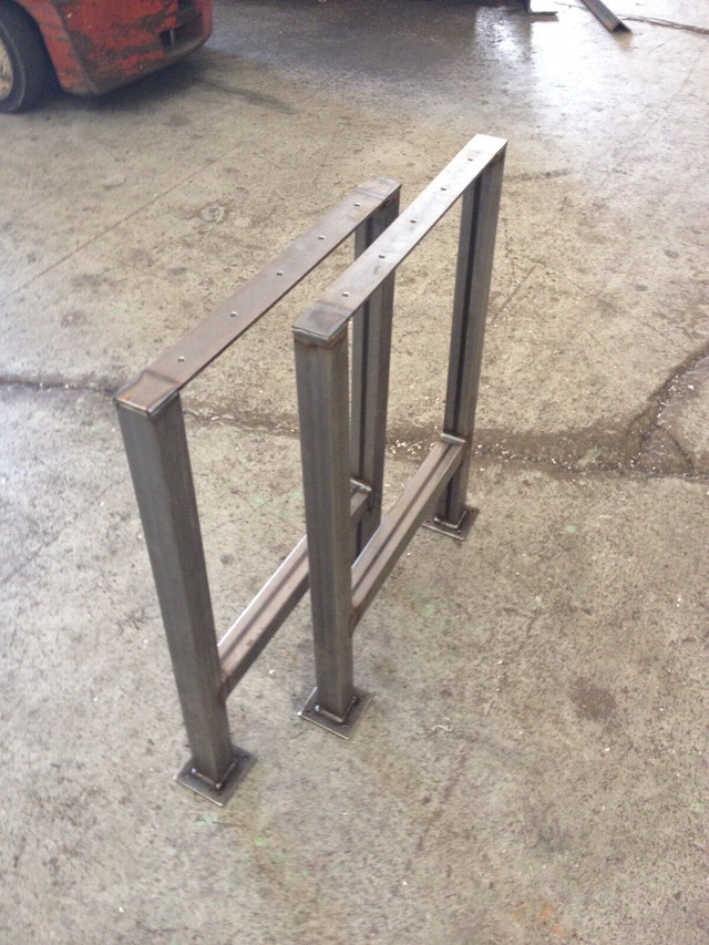 Heavyduty 2" square posts table legs ! in Tool Storage & Benches in Mississauga / Peel Region - Image 4
