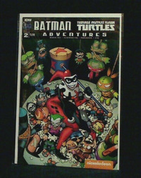 IDW/DC Batman Teenage Mutant Ninja Turtles Adventures#2 Harley Q