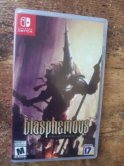 Blasphemous Deluxe - Complete w/ Sticker Set - Nintendo Switch, View more