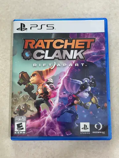 Sony PlayStation 5 Ratchet Clank Rift Apart *Like New* Fun Game , View more