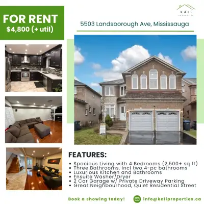 5503 Lansborough Ave, Mississauga