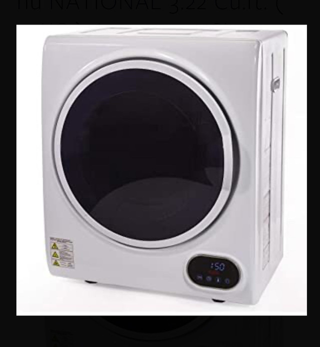 3.22 Cu.ft. ( 10KG )Apartment Size Compact Electric Dryer 110vlt in Washers & Dryers in City of Toronto - Image 2