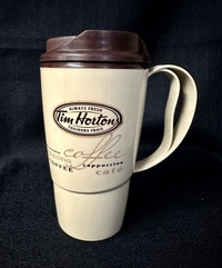 Tim Hortons 2005 16oz Travel MugThermo-Serv Cappuccino  NEW Oakville / Halton Region Toronto (GTA) Preview