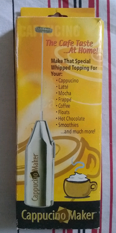 Handheld Electric Milk Frother Cappuccino Coffee Maker Eggbeater, View more