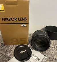 Nikon 85mm F1.4G