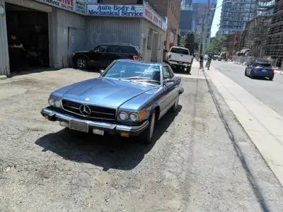 Very clean 1984 380 SL convertible comes with hard top never winter driven $17800